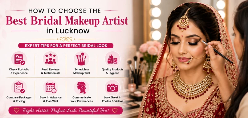 How to Choose the Best Bridal Makeup Artist in Lucknow